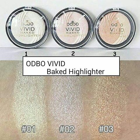 PHẤN BẮT SÁNG ODBO VIVID BAKED HIGHLIGHTER