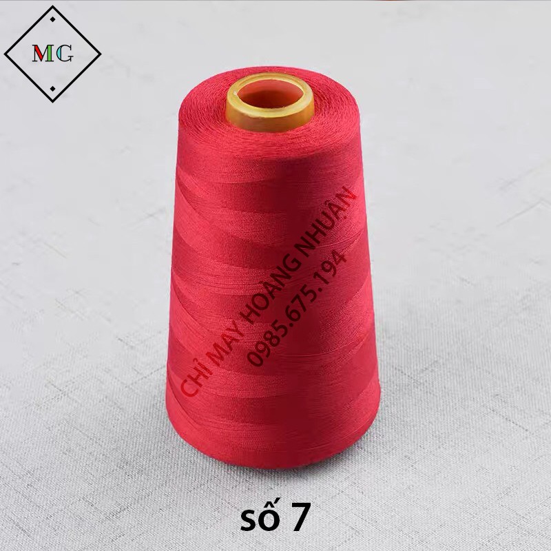 Chỉ may đồ công nghiệp cuộn dài 4000-5000 mét