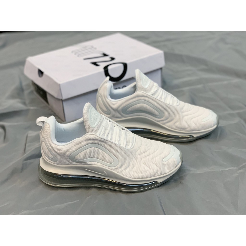 Giày Air Max 720 nam nữ cao cấp nhẹ bền êm gym thể thao cao cấp (trắng)