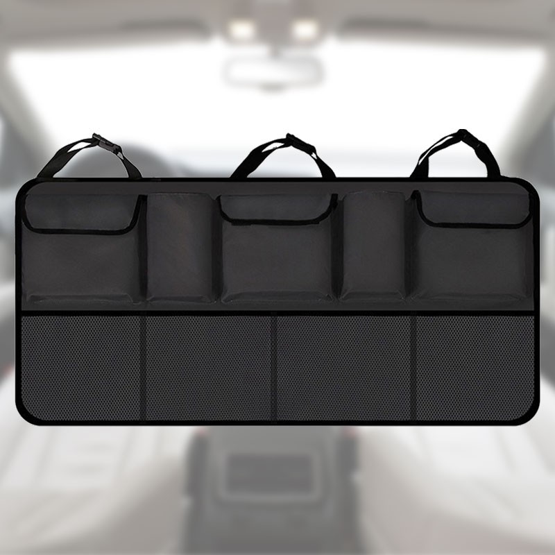 Universal Car Organizer Túi lưới Túi đựng đồ Tạp chí Xe hơi Túi treo Đồ dùng trên ô tô