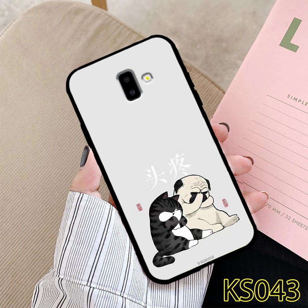 Ốp lưng Samsung J4-2018/J4 Plus/J4 CORE/J4 Prime in hình Mèo béo siêu đẹp_KINGSTORE.HN_Ốp SS J4/J4Plus/J4CORE/J4Prime