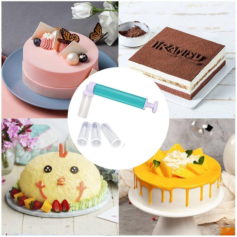 Dụng Cụ Phun Kem Trang Trí Bánh Tráng Miệng