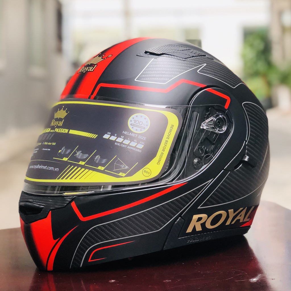 Nón bảo hiểm fullface Royal M179 tem chính hãng