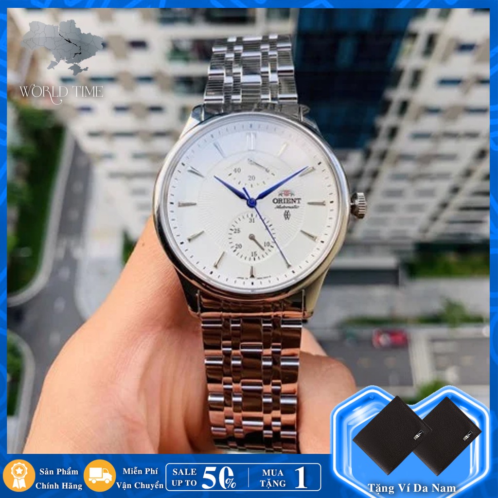 Đồng hồ Nam Orient SFM02002W0 Chính hãng, Bảo hành 3 năm, Chống nước, Chống xước, Dây thép