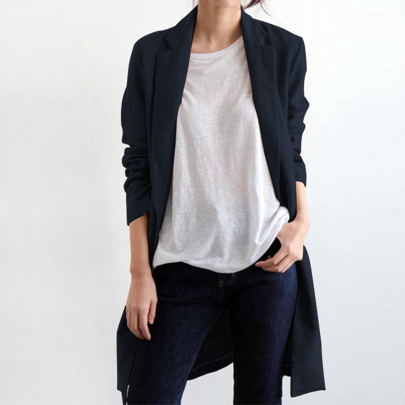 🎀🎀 Women Solid Color Casual Long Sleeve Jacket Plus Size🎀🎀 | BigBuy360 - bigbuy360.vn