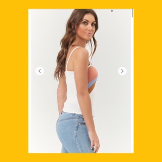 Cami colorblock top F22