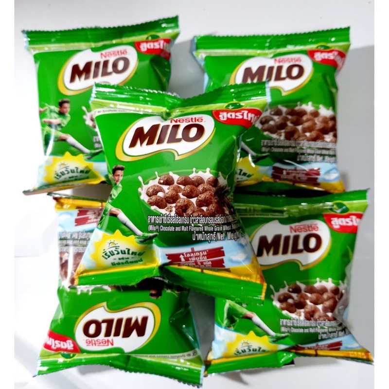 Ngũ cốc ăn sáng Milo Nestle gói 15gr- dùng cho bữa sáng trộn kèm sữa