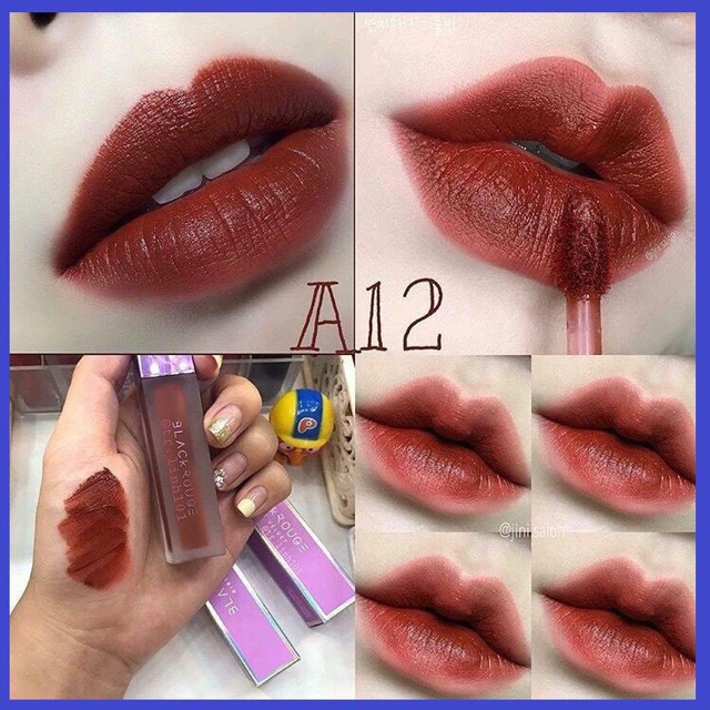 Son kem lỳ Black Rouge Air Fit Velvet tint Ver 7 hàng chuẩn | BigBuy360 - bigbuy360.vn