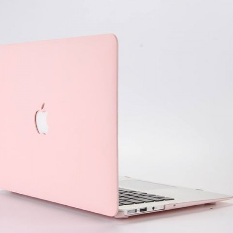 Ốp macbook, Case Macbook kèm phủ bàn phím cho Macbook đủ dòng màu hồng pastel