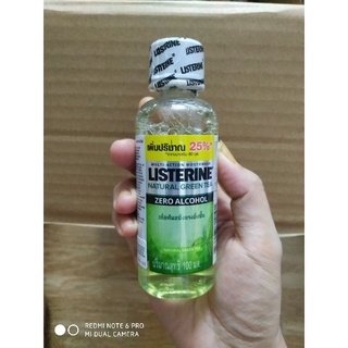 nước súc miệng listerine trà xanh 100ml