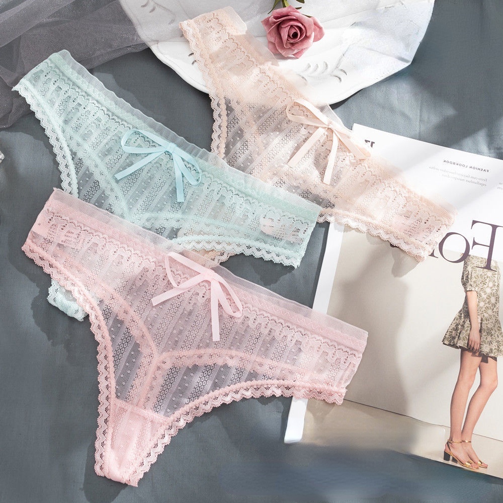 Quần Lót Nữ Lọt Khe - Quần Chíp Nữ Sexy Ren Mềm Mại [ 8067 ] | BigBuy360 - bigbuy360.vn