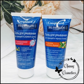 Gel rửa mặt Compliment No Problem giảm viêm, mụn
