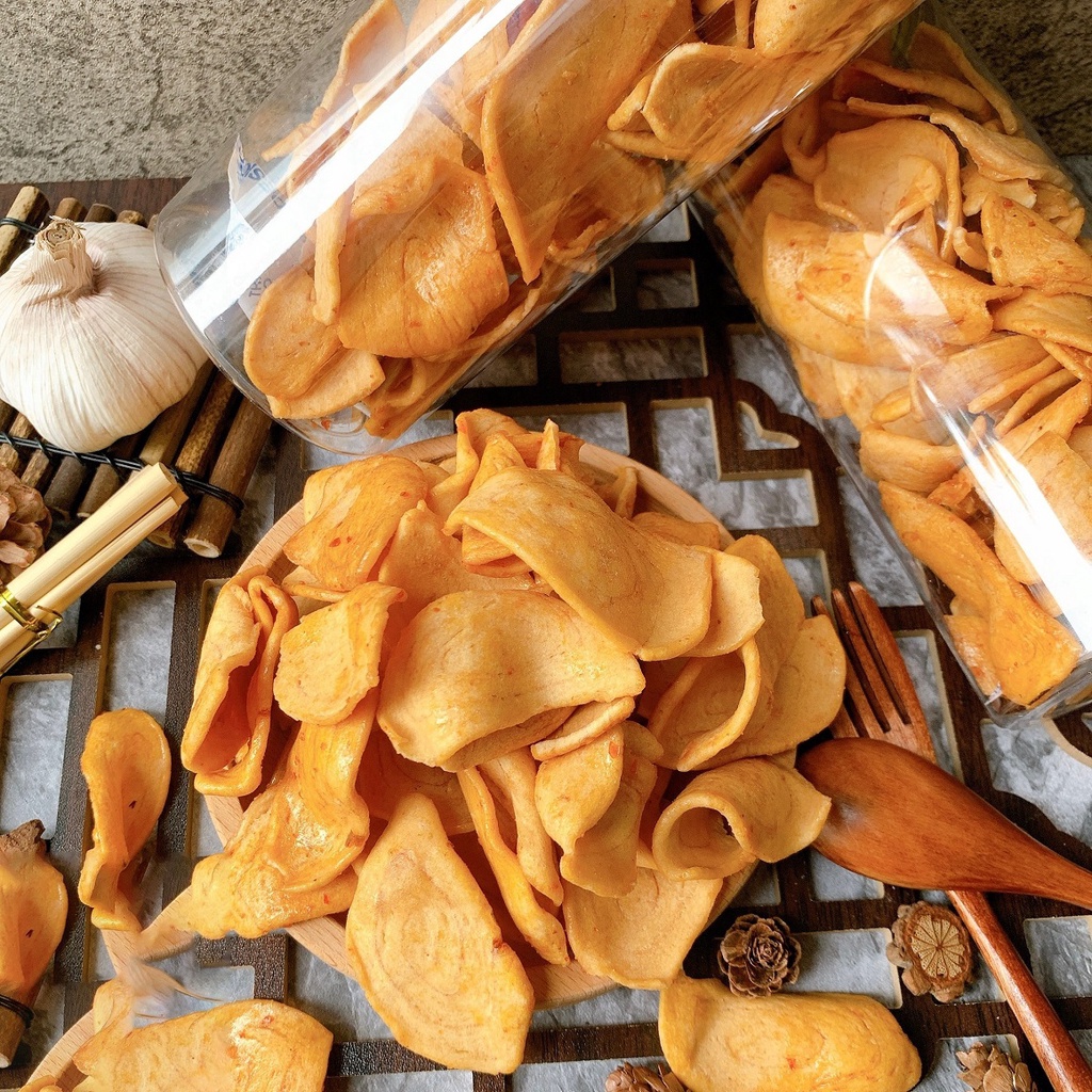 Bánh tai heo mắm ớt 250g Lê Hải ăn vặt Sài Gòn giòn rụm thơm ngon