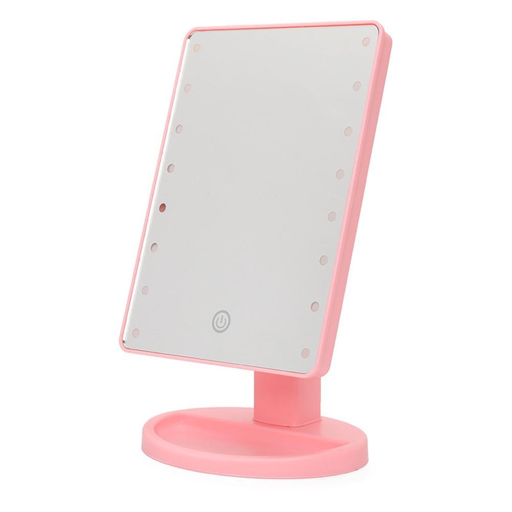 22 LED Touch Screen Makeup Mirror Tabletop Cosmetic Vanity light up Mirror