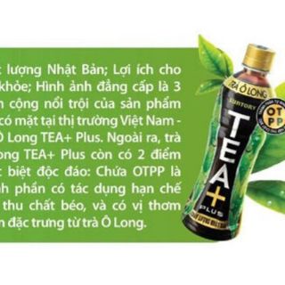Freeship từ 99k - Trà Ô Long Tea Plus+ - Hãng phân phối