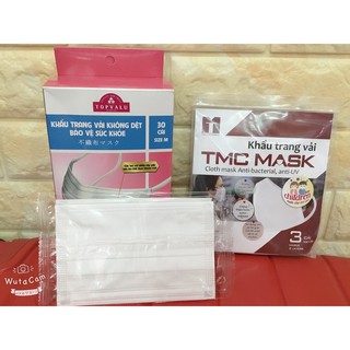 [HOT]_COMBO SET 3 KHẨU TRANG  TMC MASK VÀ 1 TÚI KHẨU TRANG Y TẾ TOP VALU