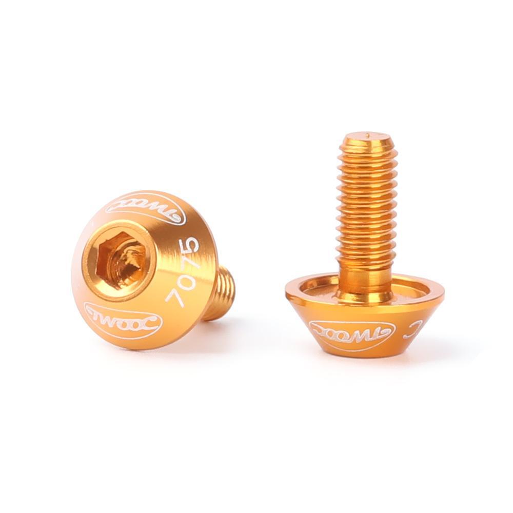 Bộ 2 Ốc Vít Giá Đỡ Lồng Xe Đạp Bằng Hợp Kim Nhôm Siêu Bền
