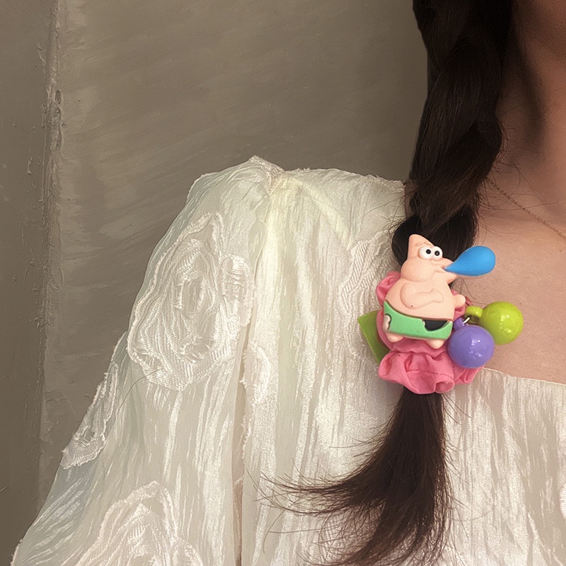 Dây Buộc Tóc Cao Su Họa Tiết Hoạt Hình 2022 Cho Bé Gái