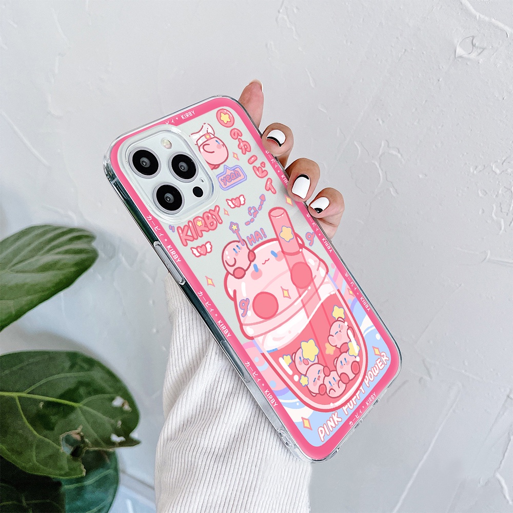 Ốp Điện Thoại Tpu Mềm Chống Sốc In Hình Trò Chơi Kirby Cho iPhone 11 12 13 pro max XS X XR XSMax 7 8 6 6s plus SE 2020