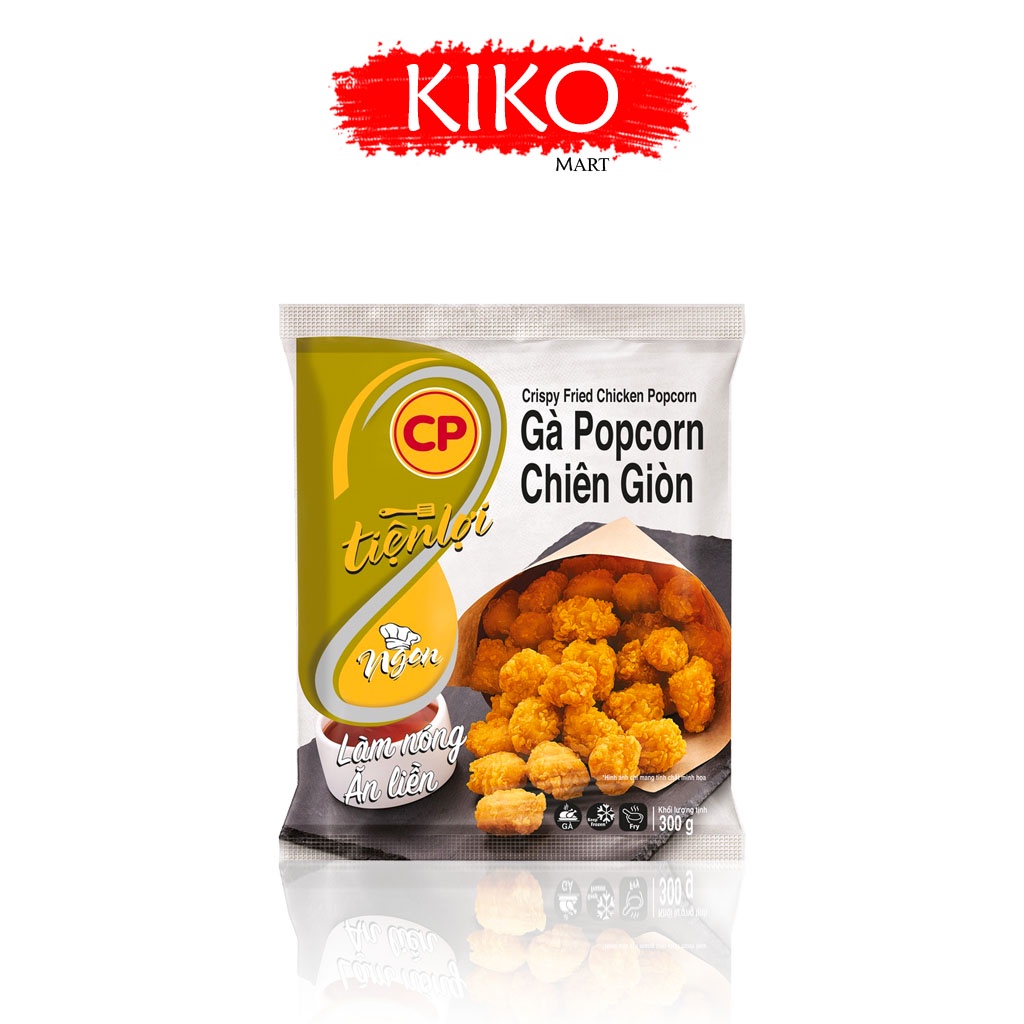 Gà POPCORN Chiên Giòn CP Gói 300G Và 500Gr [Chuẩn Hàng CP]