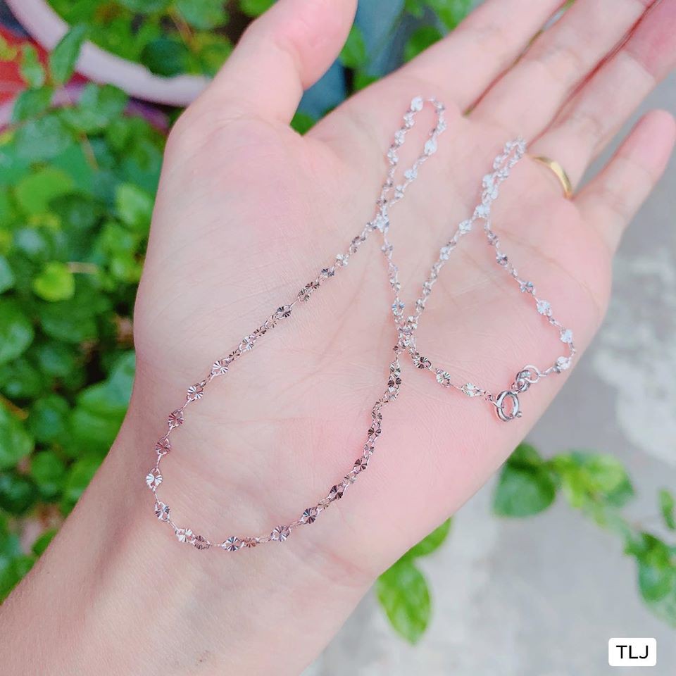 Lẻ như sỉ Dây chặn phay hàng bạc s99 cho nữ về cực nhiều