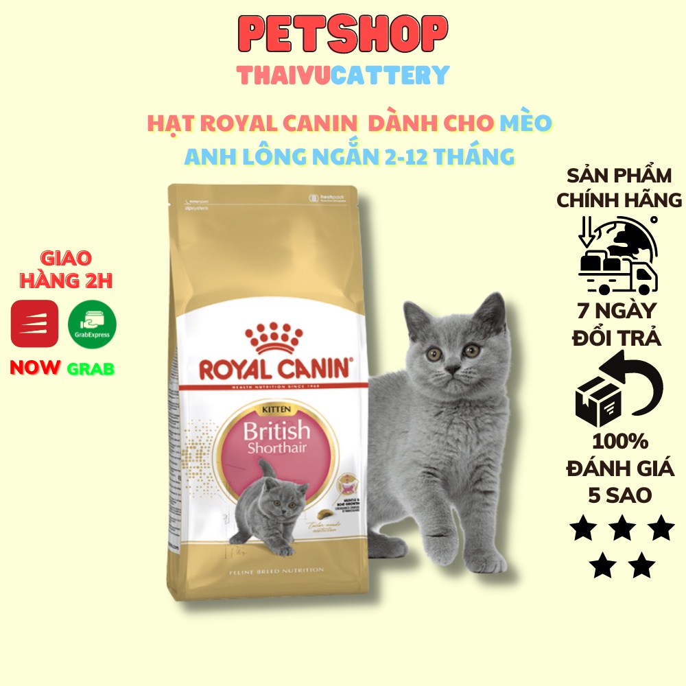 THỨC ĂN CHO MÈO ANH LÔNG NGẮN ROYAL CANIN BRITISH SHORTHAIR- Thaivucattery