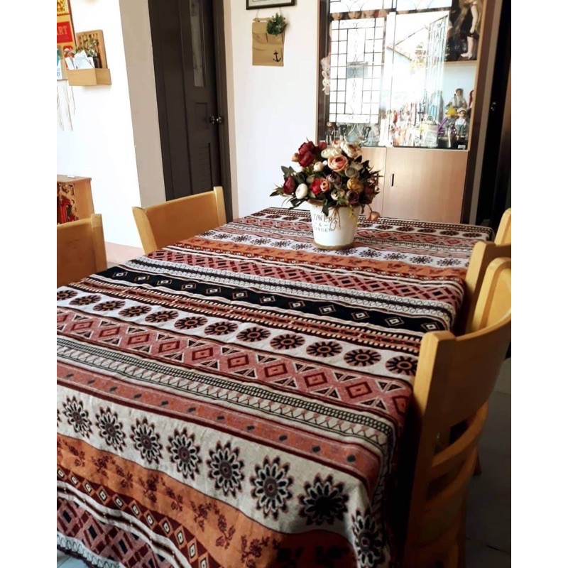 Khăn trải bàn thổ Cẩm , khăn bàn vintage