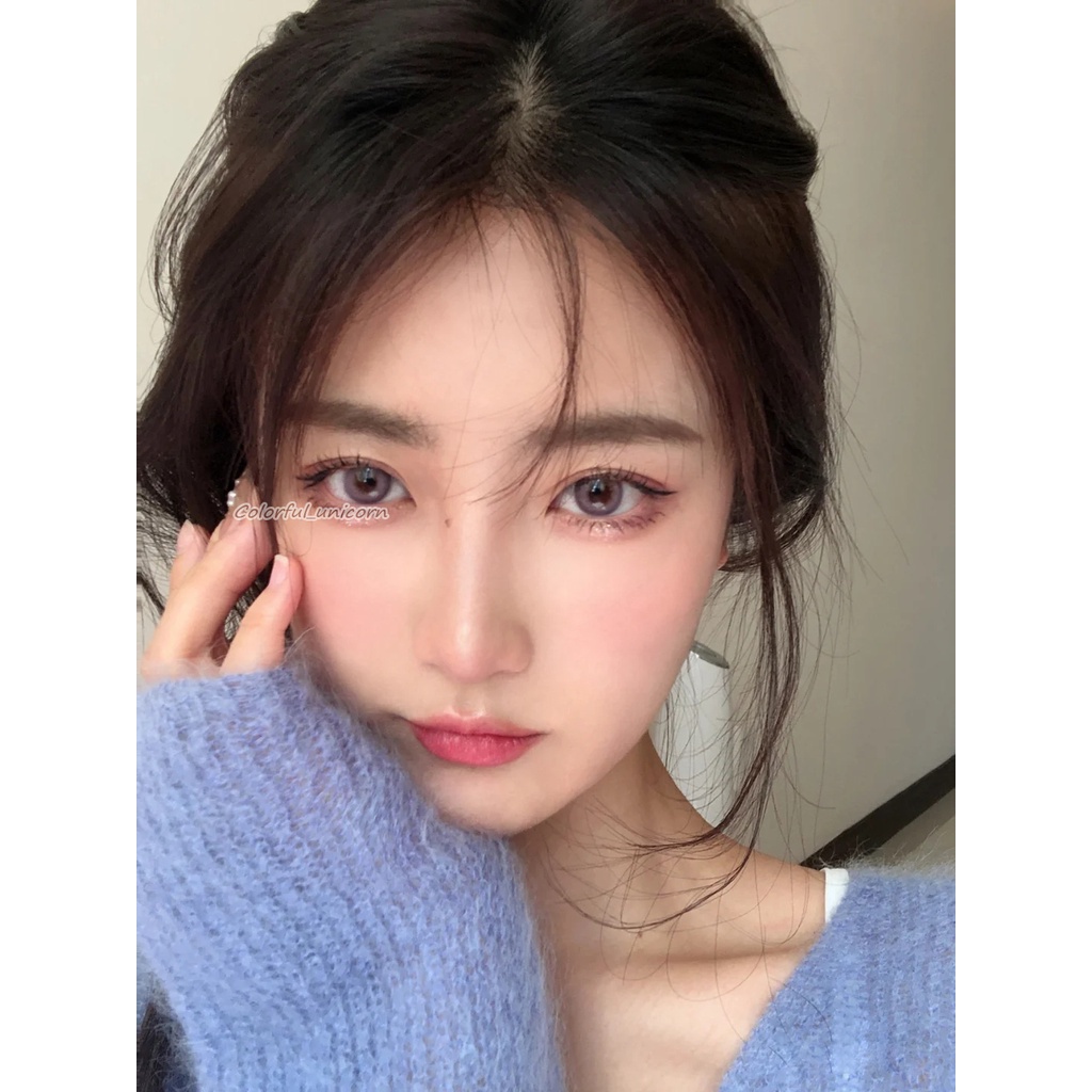 Kính áp tròng Colorhunter Dùng 1 Năm 14.0mm 0 - 8 Độ 1 cặp GGZ