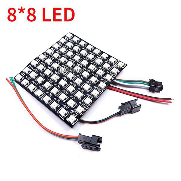 Mạch LED Ma Trận Full Màu RGB 8*8 WS2812B - 5VDC