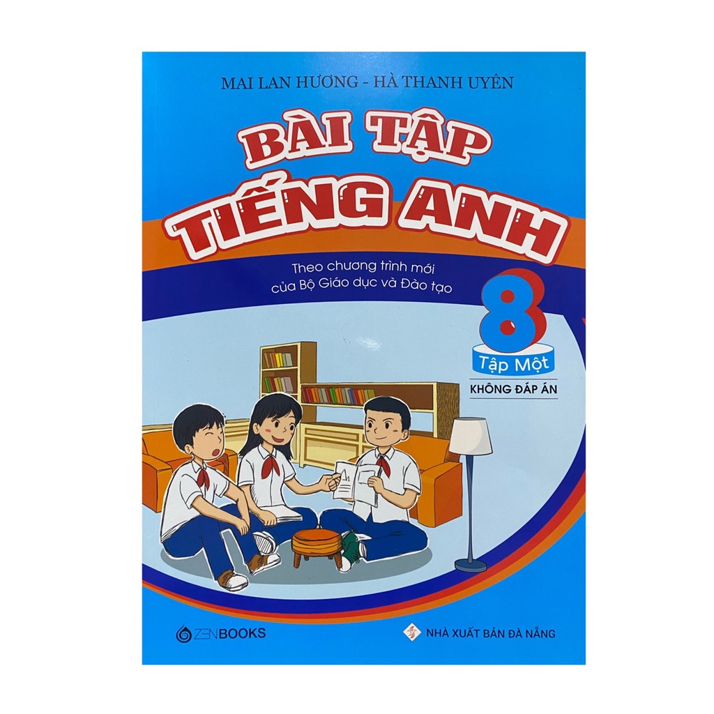 Sách -  Bài tập tiếng anh lớp 8 tập 1 ( không đáp án ) - Theo chương trình mới của bộ giáo dục và đào tạo