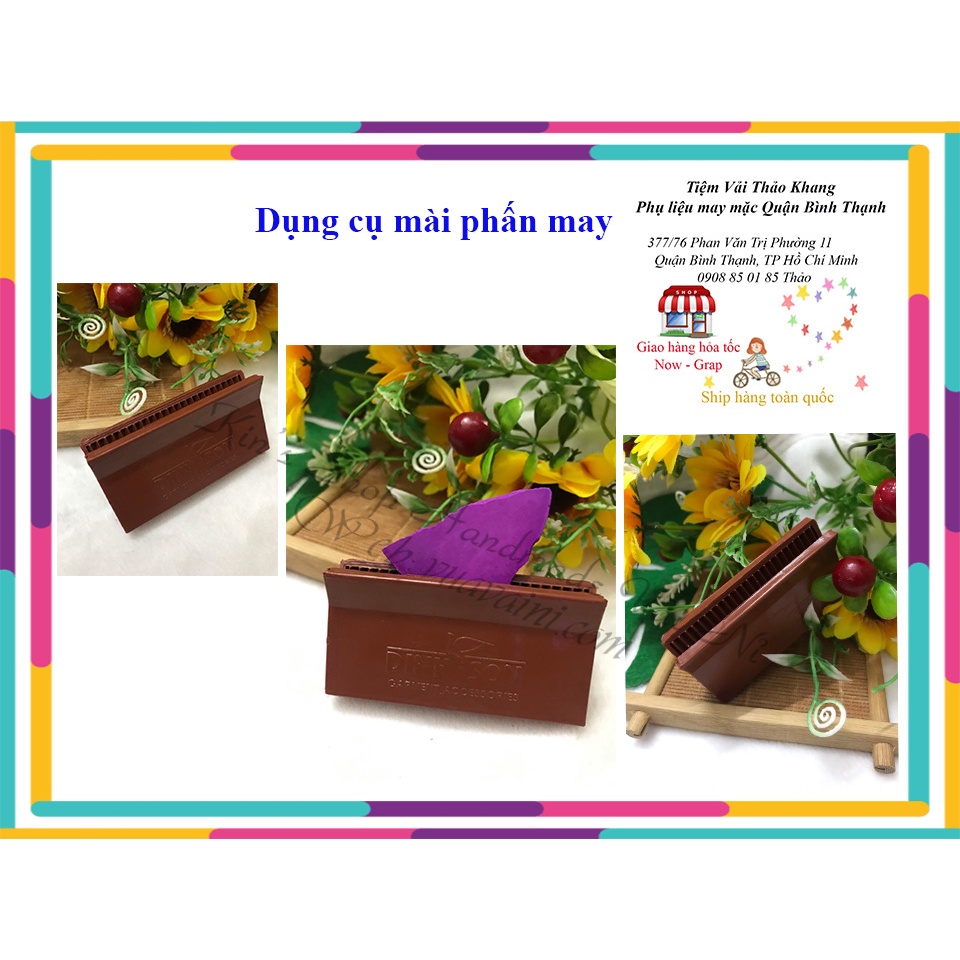 Đồ Mài Phấn Gọt Phấn May giúp phấn bén hơn dễ vẽ hơn bằng nhựa chất lượng bền đẹp