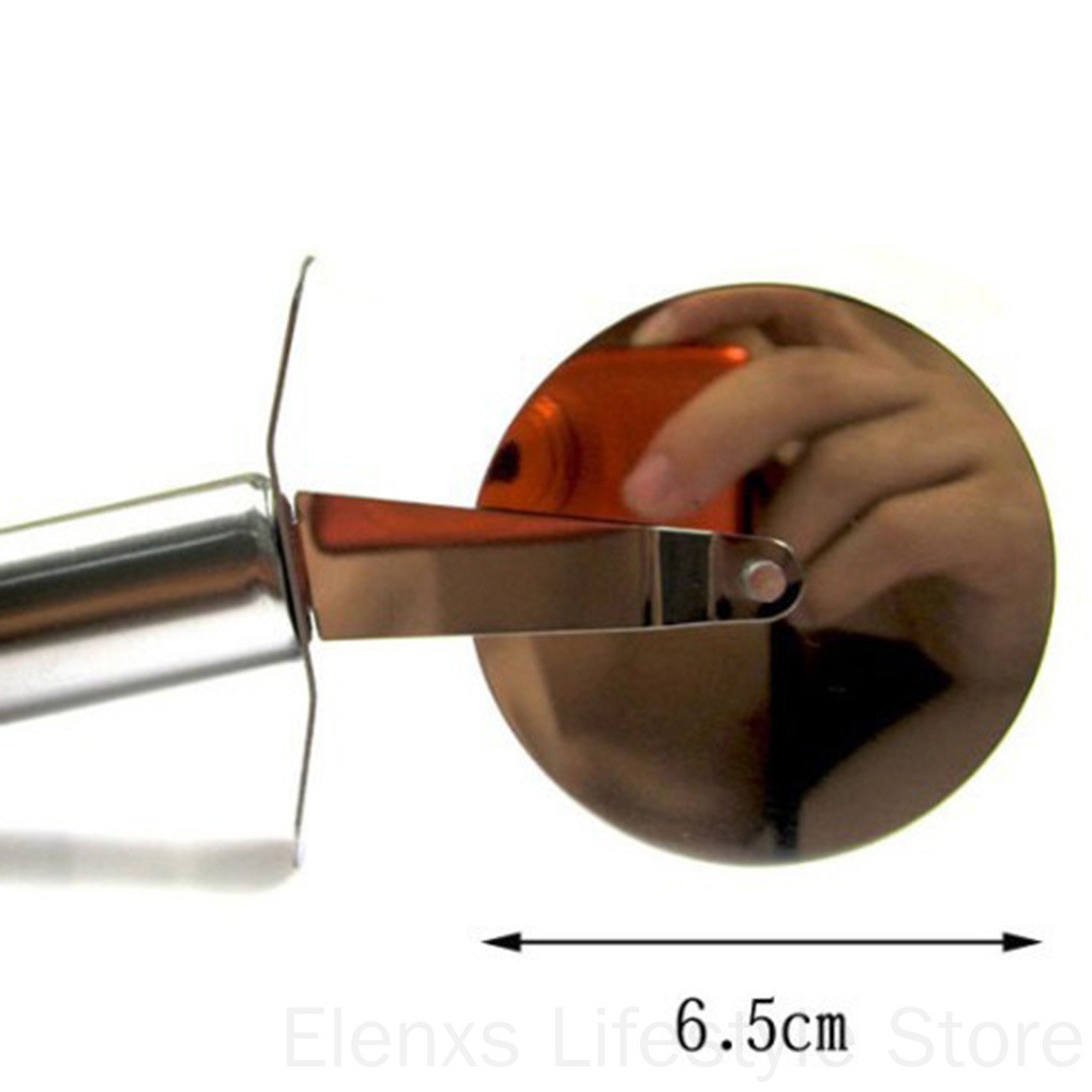 Dụng Cụ Cắt Bánh Pizza Bằng Thép Không Gỉ Tiện Lợi