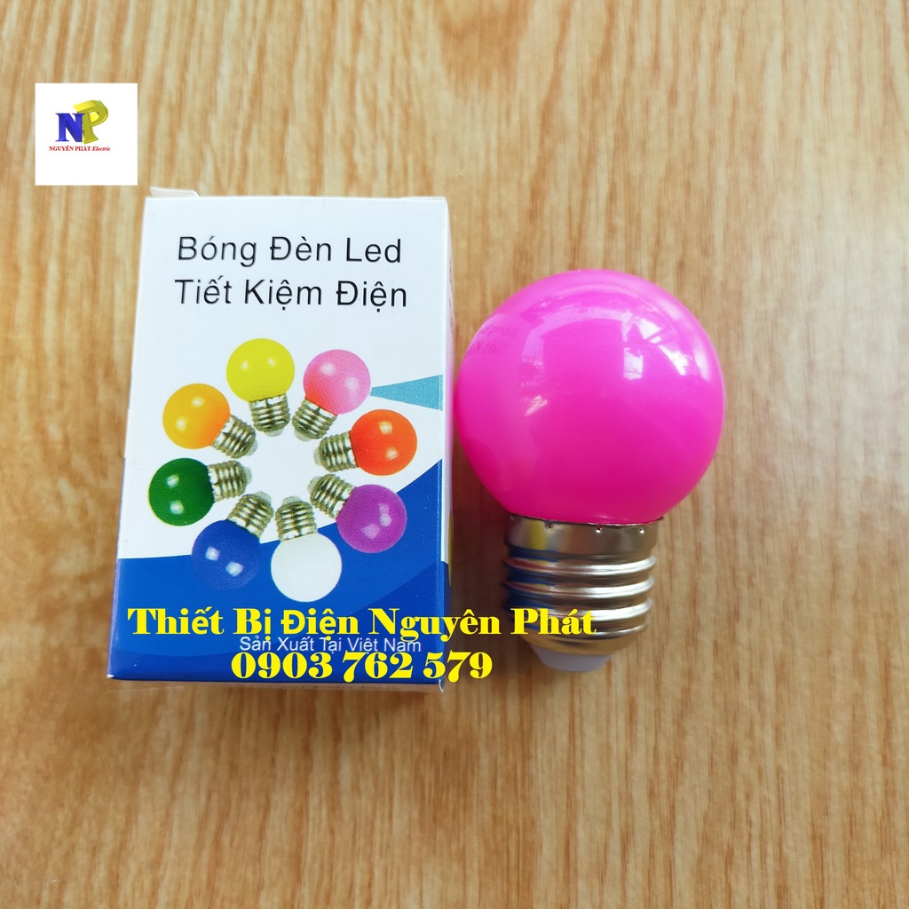 Bóng Đèn Led Chanh Loại 3w Có Đủ màu
