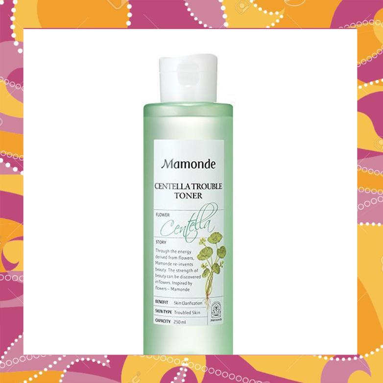 Nước Cân Bằng Mamonde Làm Sạch & Dịu Da Cho Da Mụn Centella Trouble Toner 150ml
