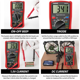 Digital DM850 Electronic Digital Multimeter Professional 1999 Counts Multimeter