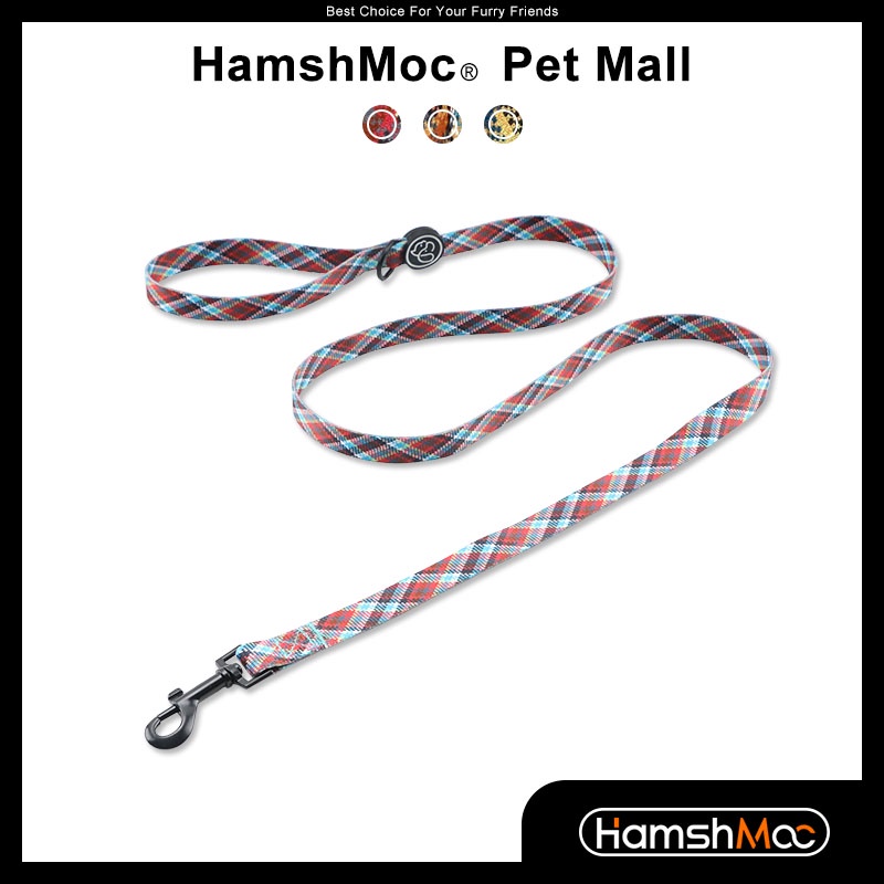 HamshMoc Dây dắt thú cưng đi dạo thiết kế phần tay cầm mềm phù hợp cho cún cưng cỡ nhỏ/trung bình/lớn