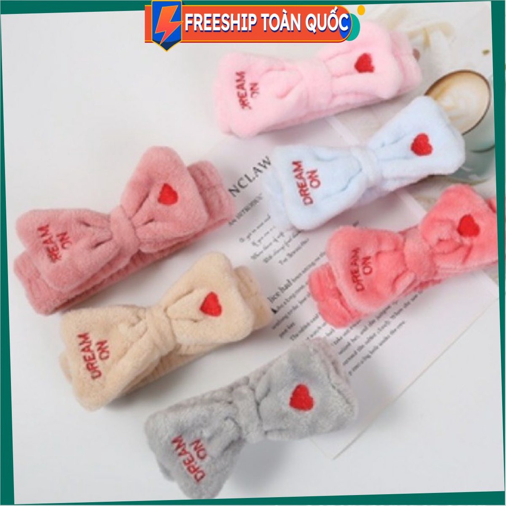 PVN25547 Băng Đô Rửa Mặt, Băng Đô Trang Điểm Dream On Siêu Cute T2 .