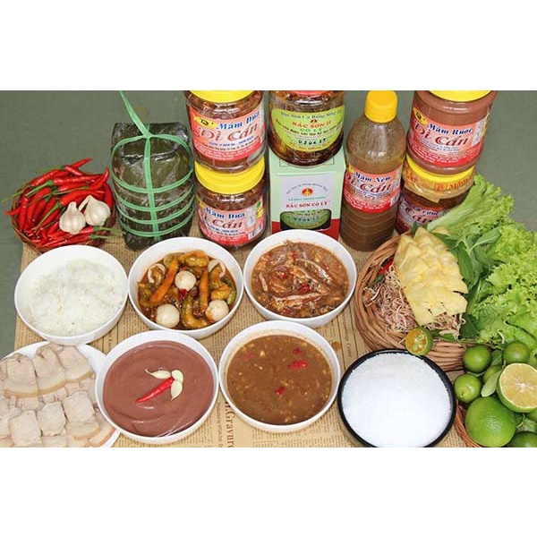 Mắm Ruốc Dì Cẩn Đà Nẵng chính gốc hũ 250gr làm thịt trưng mắm tép nấu bún bò huế