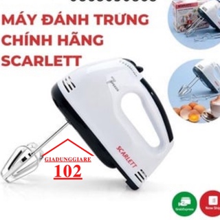 Máy đánh trứng cầm tay 7 tốc độ scarlett - công suất 180w
