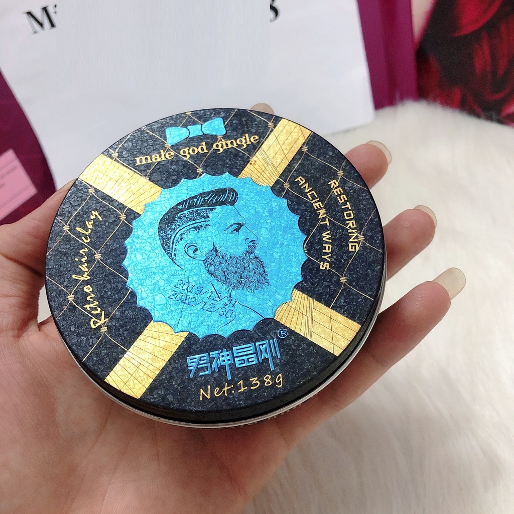 Sáp Tóc Nam Hair Clay Male God Gingle Chất Sáp Dùng Tốt