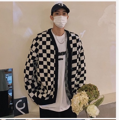 Áo cardigan nam dáng rộng, áo khoác nam chất len mặc ngoài thời trang unisex phong cách Hàn Quốc