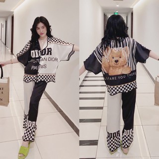 [Đồ Ngủ] Đồ Ngủ Pijama Cực Mát Nữ