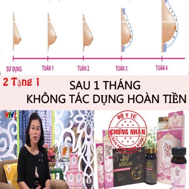 [Chính hãng ] Viên uống nở ngực Đào Thi