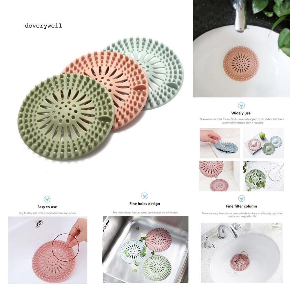 Tấm lọc nước chặn rác cho bồn rửa mặt bằng TPR đa năng tiện dụng