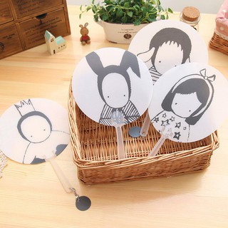 [FREESHIP]Quạt kute nhiều hình cầm tay