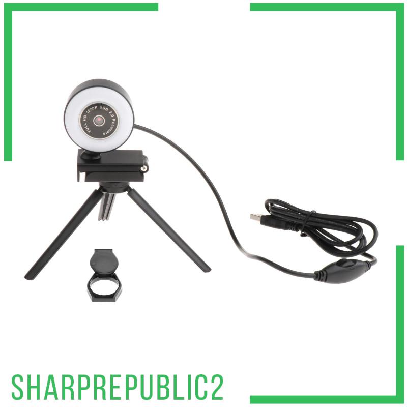 Webcam Usb Sharprepublic2 Hd Kèm Micro 1080p Chuyên Dụng Cho Máy Tính | BigBuy360 - bigbuy360.vn