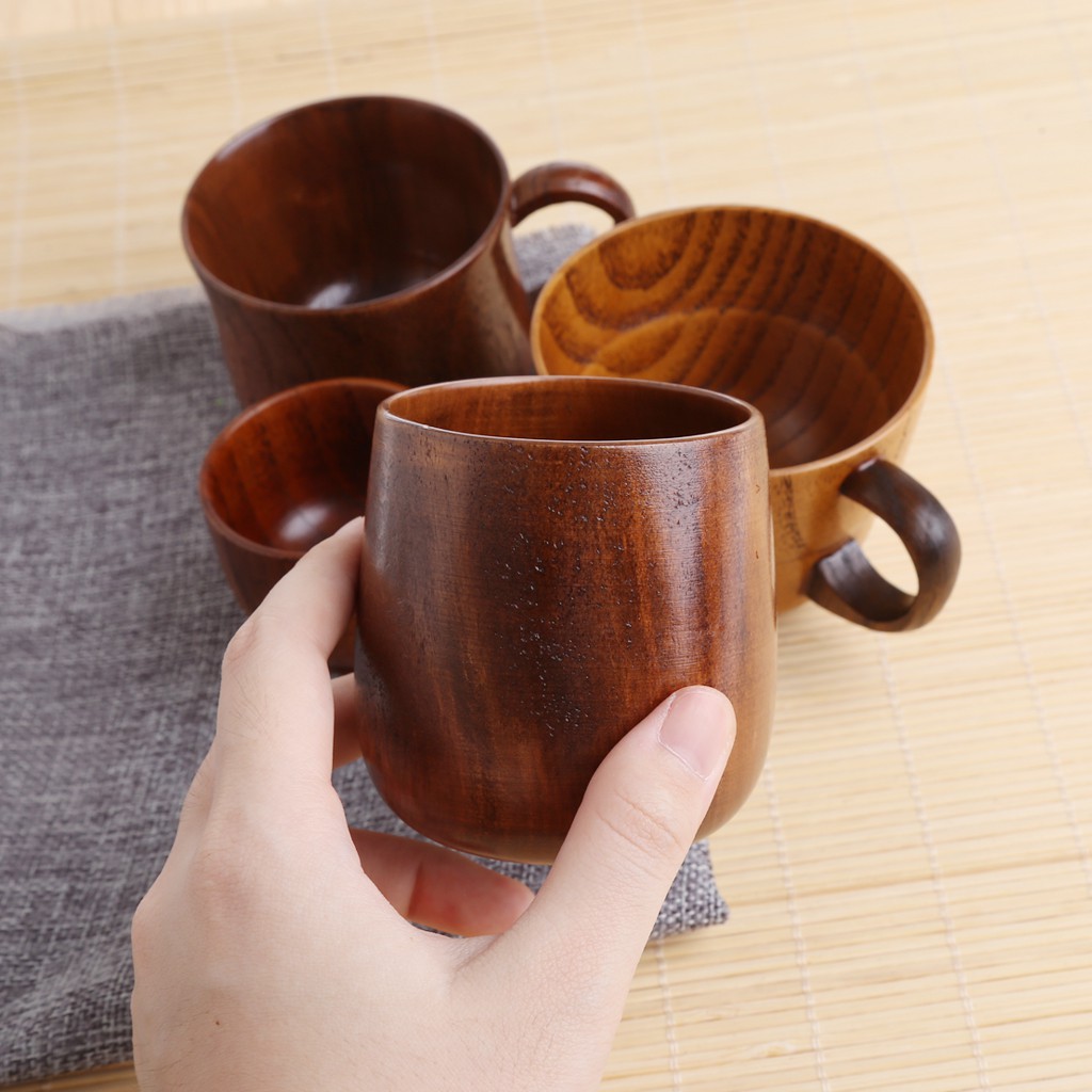 Cốc Cà Phê Bằng Gỗ Tự Nhiên Cao Cấp