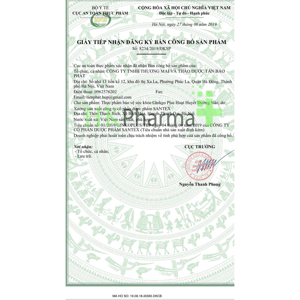 Chống Đau Đầu Mất Ngủ Ginkgo Plus Hộp 30 viên