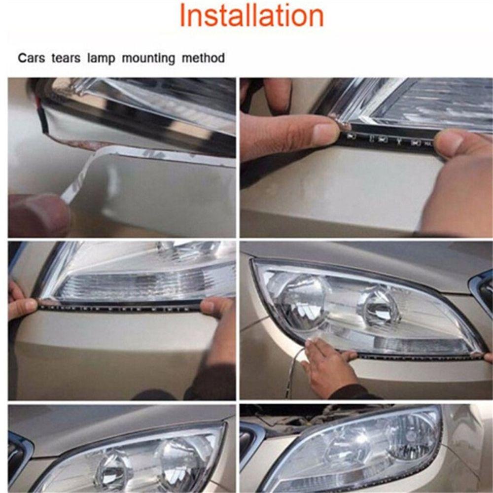 Dây Đèn LED DC12V 2835 Chống Thấm Nước Cho Xe Hơi