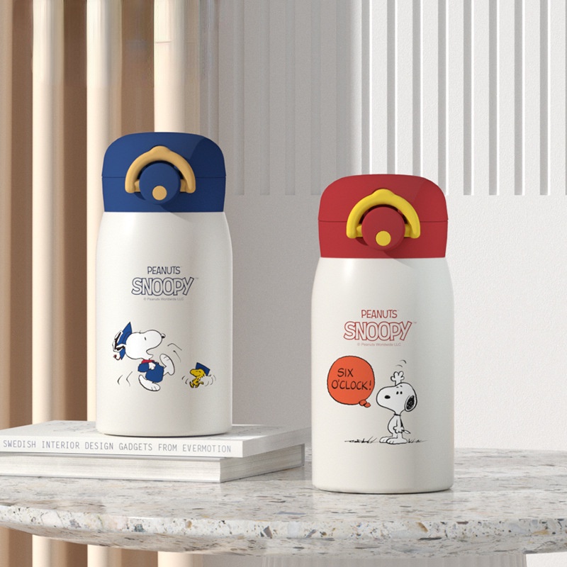 Cốc cách nhiệt trẻ em 316 thép không gỉ mô hình hoạt hình nam và nữ, túi cốc silicone, Ttm036